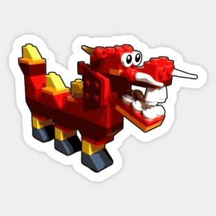 Brick Creations - Dragon Sticker